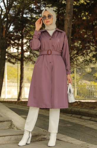 Lilac Trench Coats Models 5177-02