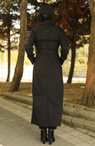 Black Trench Coats Models 90009-01