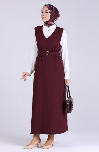Gilet Sans Manches Bordeaux 5308-09
