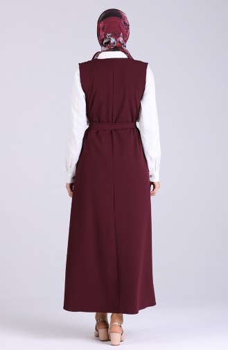 Gilet Sans Manches Bordeaux 5308-09