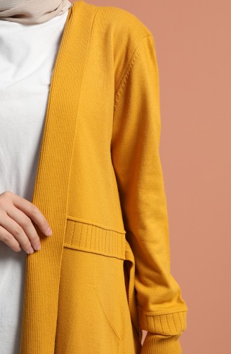 Senf Strickjacke 1486-01