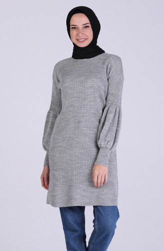 Grau Pullover 0023-03