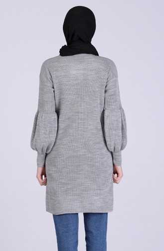 Grau Pullover 0023-03