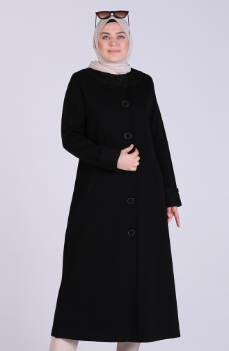 Schwarz Trenchcoat 4953-01