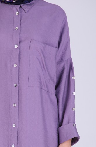 Aerobin Fabric Tunic Trousers Double Suit 1088-01 Purple 1088-01