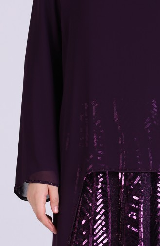 Habillé Hijab Plum 6334-02