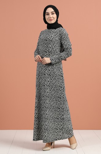 Robe Hijab Noir 8884-01