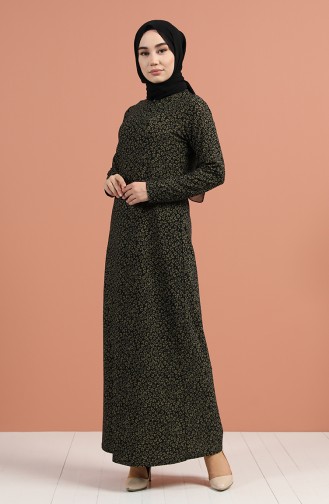 Robe Hijab Khaki 8884-02
