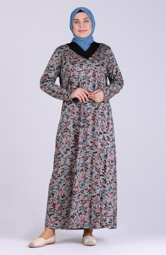 Zwetschge Hijab Kleider 0403-02