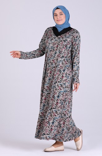 Zwetschge Hijab Kleider 0403-02