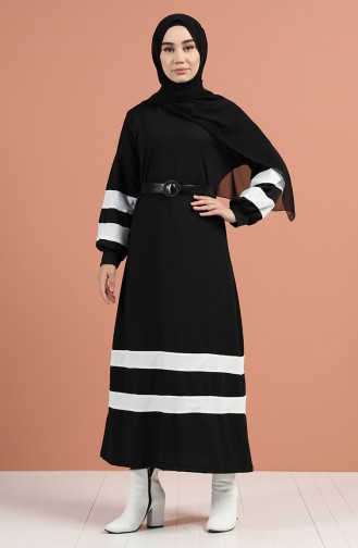 Black İslamitische Jurk 1011-01