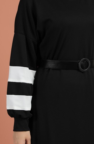 Black Hijab Dress 1011-01