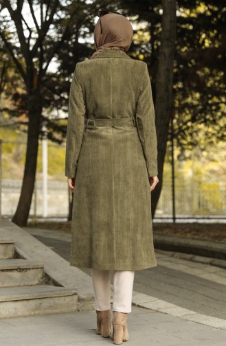 Khaki Trench Coats Models 1664-01