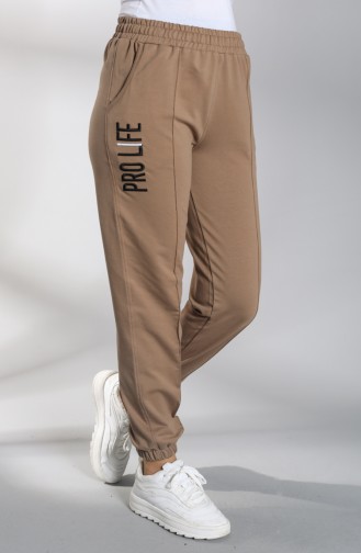 Sweatpants عسلي 94571-09