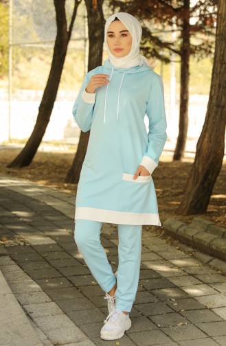 Light Blue Tracksuit 20046-16