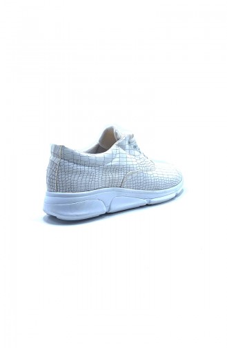 White Sport Shoes 8103-05