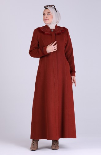 Brick Red Coat 1004-05