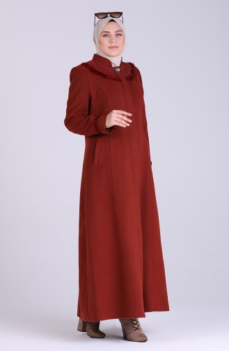 Brick Red Coat 1004-05