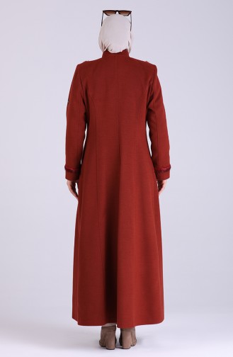 Brick Red Coat 1004-05