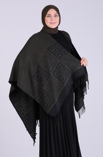 Ponchos Vert emeraude 13195-06