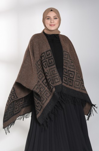 Tan Poncho 13195-07