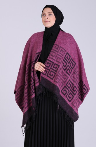 Ponchos Fushia 13195-11