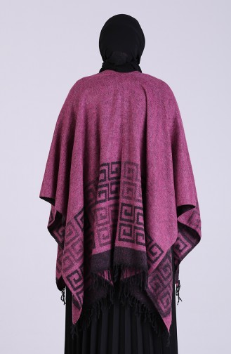 Ponchos Fushia 13195-11