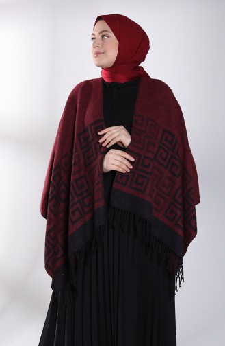 Ponchos Cerise 13195-12