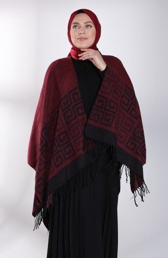 Ponchos Cerise 13195-12