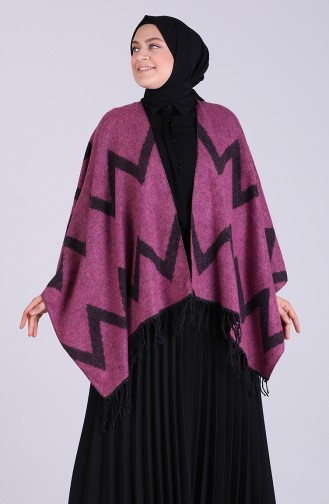 Ponchos Fushia 13196-01