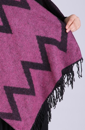 Fuchsia Poncho 13196-01