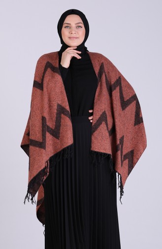 Tan Poncho 13196-10