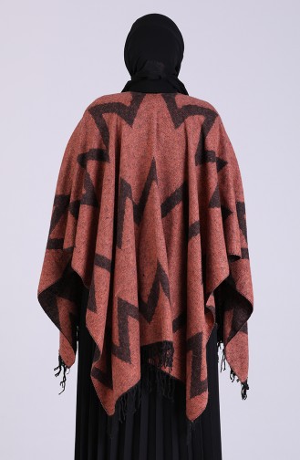 Tan Poncho 13196-10