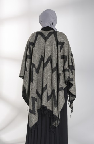 Ponchos Vison Foncé 13196-14