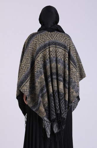 Schwarz Poncho 13200-02