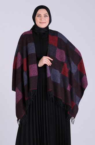 Lila Poncho 13202-05