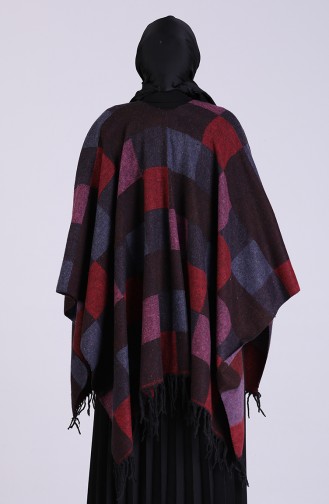 Purple Poncho 13202-05