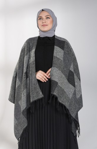 Smoke-Colored Poncho 13202-09