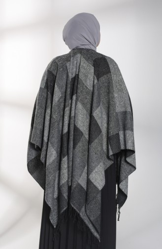 Smoke-Colored Poncho 13202-09