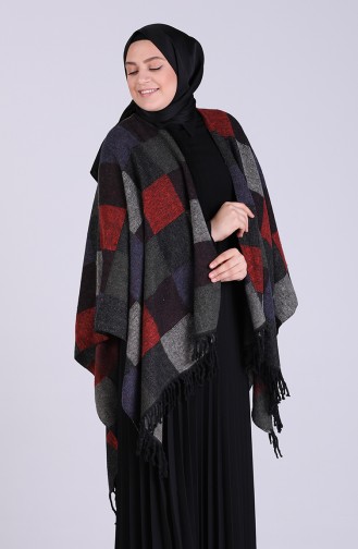 Tobacco Brown Poncho 13202-10