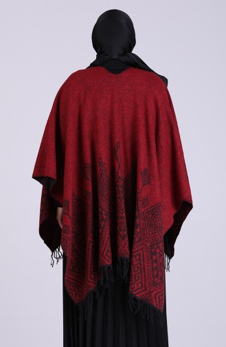 Red Poncho 13203-09