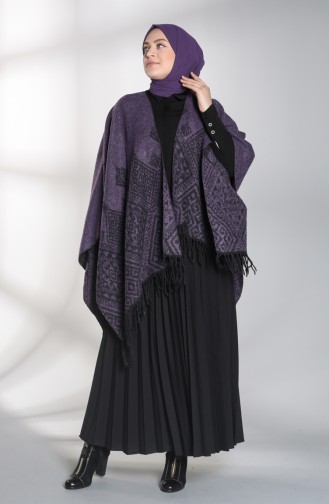 Purple Poncho 13203-10