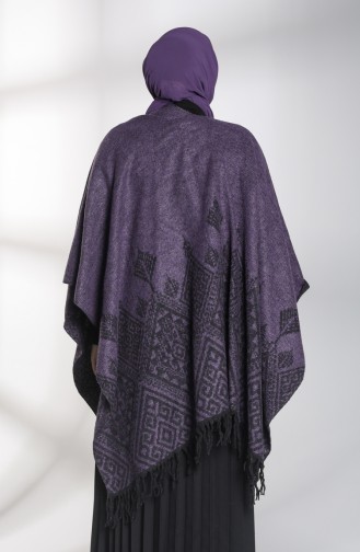 Purple Poncho 13203-10