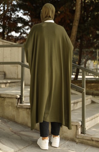 Khaki Poncho 4253-07