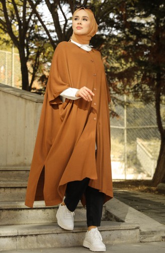 Tan Poncho 4253-10