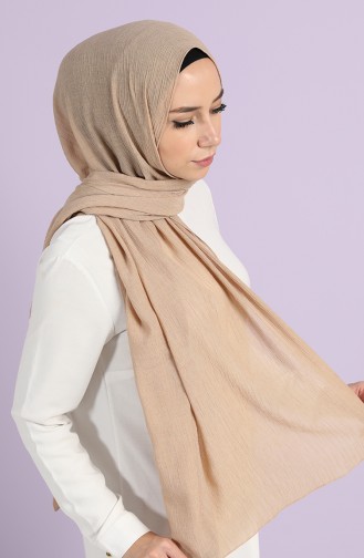 Milk Coffee Shawl 19056-17