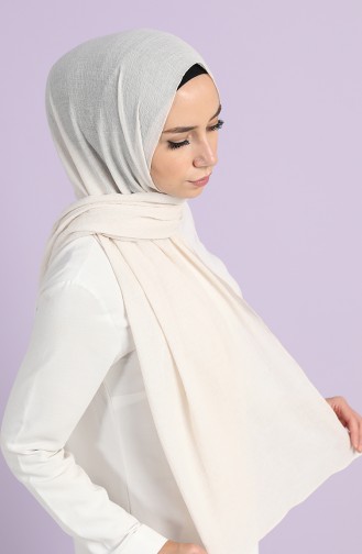 Cream Shawl 19056-18