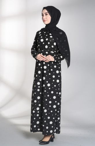 Robe Hijab Noir 1017-02