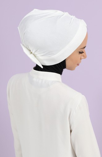 Cream Swim Cap 1134-01