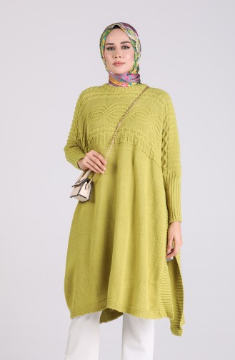 Pistachio Green Poncho 1921-11